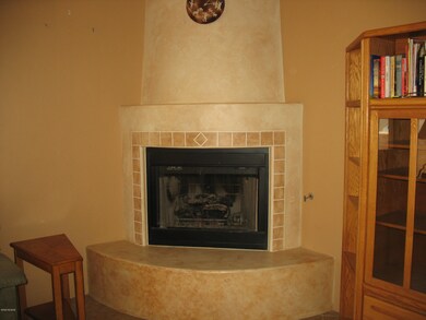 2121 Triangle X Living Room Fireplace