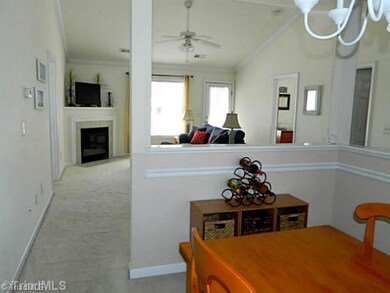 Dining Room. Dining room is off kitchen and flows into living room.