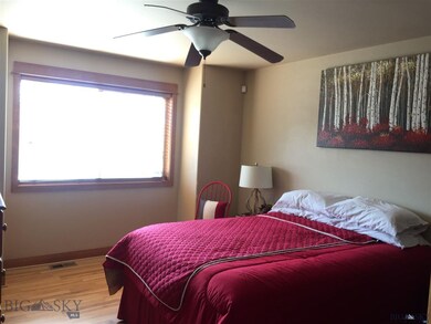 Master bedroom suite is good sized, has built in c