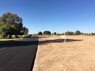 Lot #1 with signs