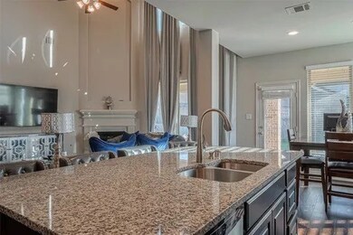 Kitchen to living area view