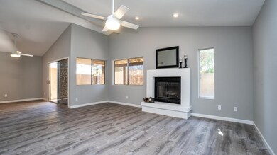 Living Room with Fireplace