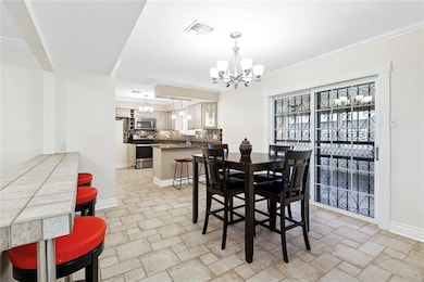 Dining Area into Kitchen