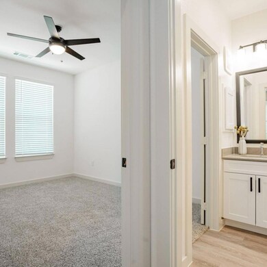 Hall featuring sink