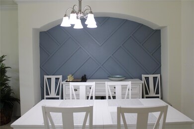 Formal dining area