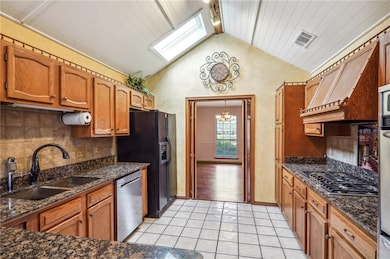 Plenty of kitchen light