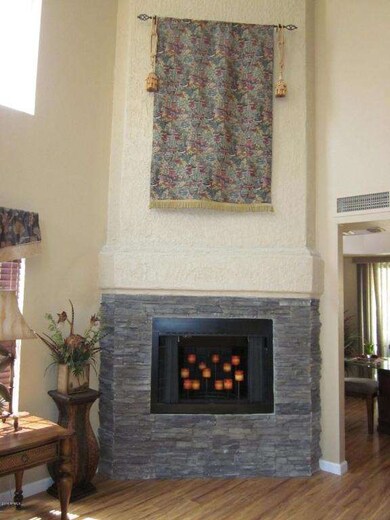 Stacked Fireplace