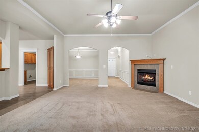 Corner Fireplace for those fall and winter nights