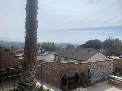 View from the back yard.