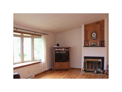 Living Room. Hardwood floors, vaulted ceilings and