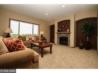 Cozy gas fireplace in Living Room.