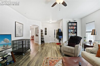 Open Family Room leading into dining area!