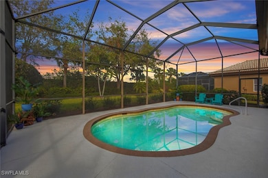 Enjoy the lanai in the evening