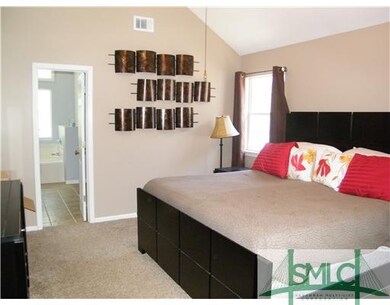 Master Bedroom. Large Master w/ vaulted ceiling