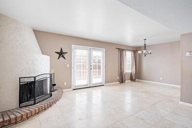 French Doors to Patio