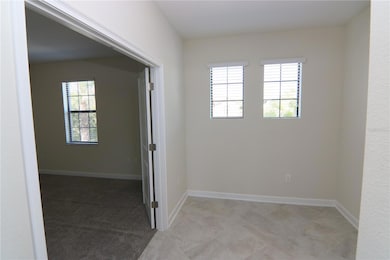 Landing at top of steps