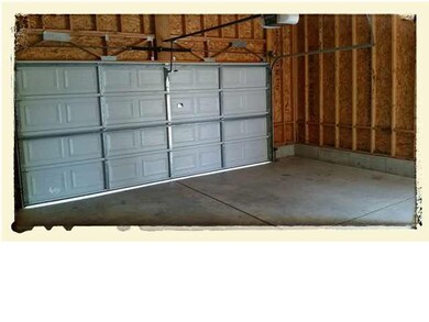 2 car garage of Whitetail.