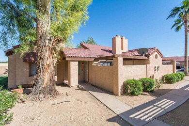 Stucco, Tile Roof, mature landscaping...