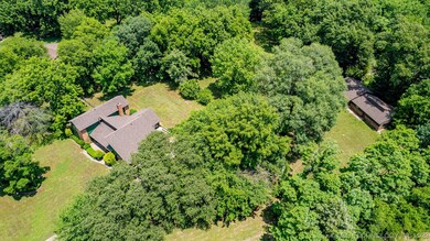 Home and building from above