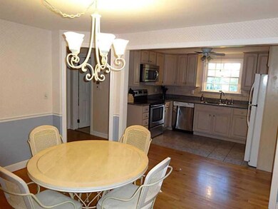 Dining Area. Dining Area and Kitchen