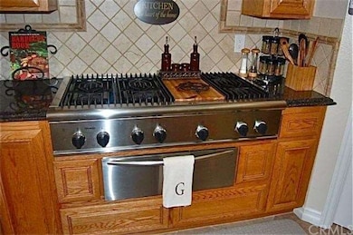 Detail of the warming oven and stove.