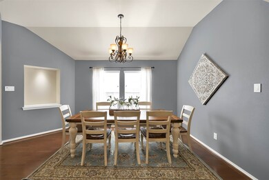 Spacious formal dining