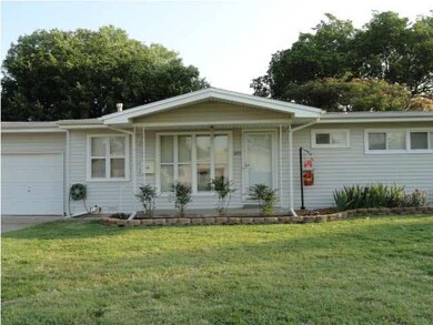 Front Porch and Entry. Beautiful newer landscaping