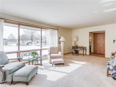 Living Room is south facing and has terrific natur