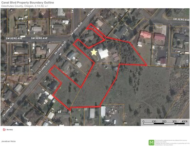 Canal Properties with Lot Lines - 3320 S