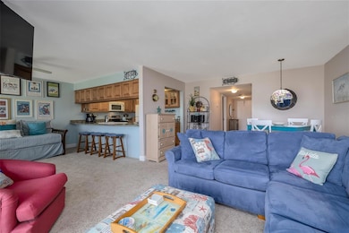 Living Room to Kitchen & Dining Area