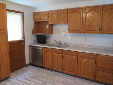 Kitchen with new Ceramic tile floor, dishwasher, s