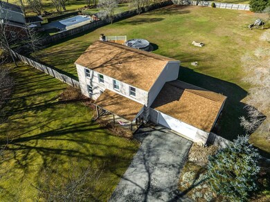 Completely fenced yard.