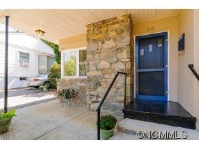 Fully covered front entry