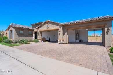 front house garages open