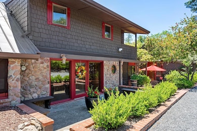 Front of the Main Home