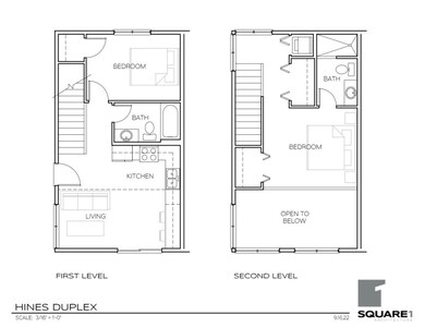 Proposed unit layout 1st & 2nd floor-2 total units