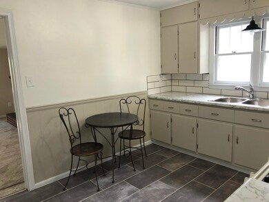 new flooring, backsplash