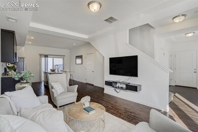 Engineered flooring on the entire main level.