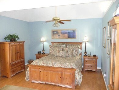Large Master Bedroom w/walk in closet.