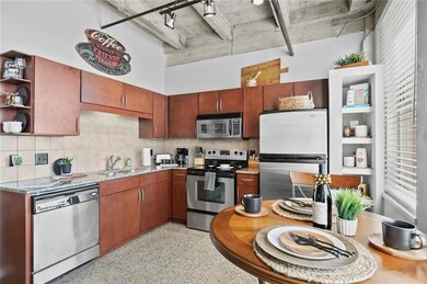Pantry Shelving next to the Fridge makes Preparing