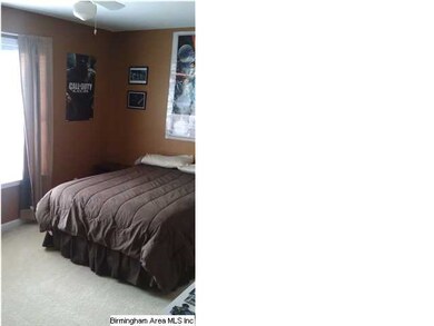 Upstairs secondary bedrooms are good size