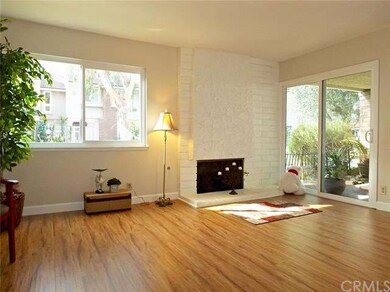 Additional view of Living room with fireplace.