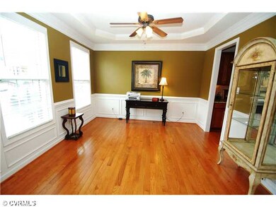 Dining Room - Sunny formal dining room with tray c