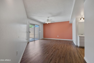 Spacious primary bedroom