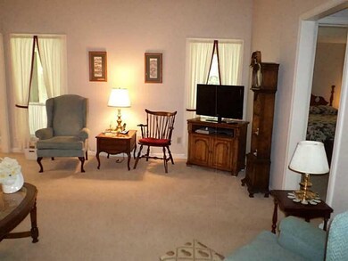 Living Room. Features 10ft ceiling
