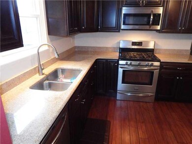 Kitchen. Kitchen with hardwood, stainless applianc