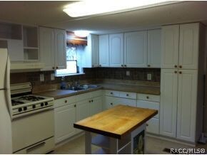 roomy kitchen