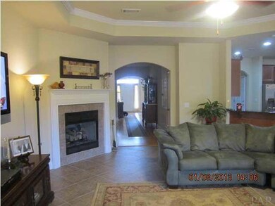 Gas Fireplace with Romote, Architectural Trey Ceiling with Crown Molding and Rounded Arched Door ways Customize this home Beautifully