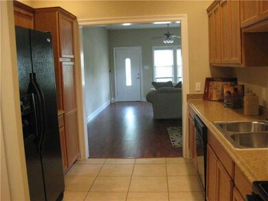 Kitchen. Cute kitchen!  New cabinets, new refriger