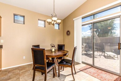 Eat in Kitchen opening to patio.